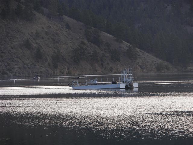 Upper Holter Lake and farm at Gates to the Mountains Rec Area #6 of 23 (#3035)