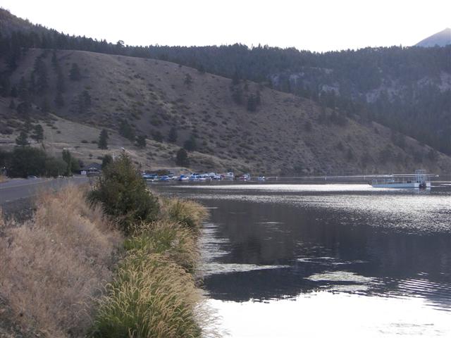 Upper Holter Lake and farm at Gates to the Mountains Rec Area #7 of 23 (#3036)