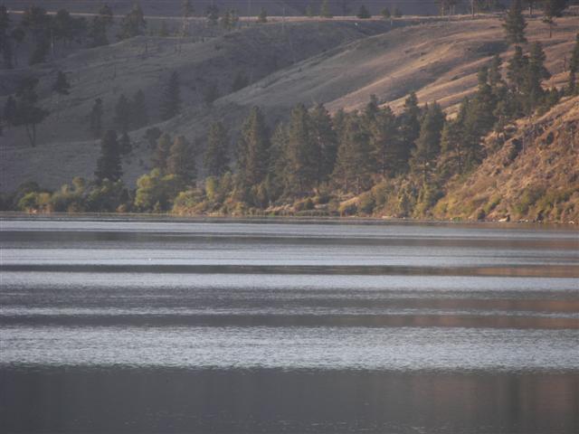 Upper Holter Lake and farm at Gates to the Mountains Rec Area #10 of 23 (#3039)