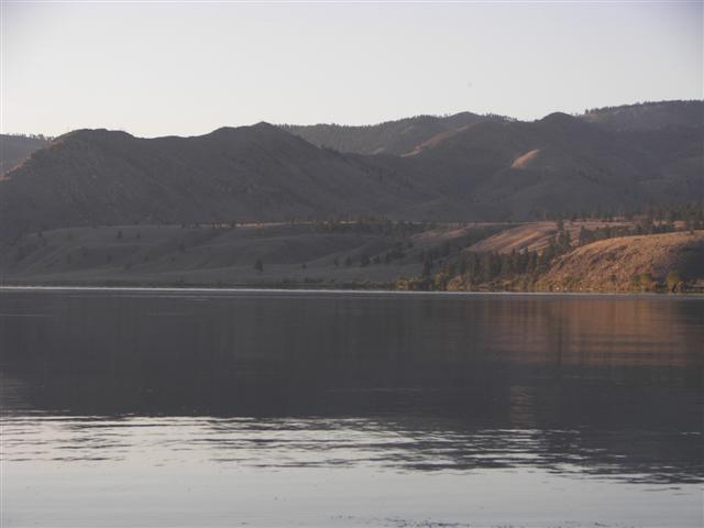 Upper Holter Lake and farm at Gates to the Mountains Rec Area #17 of 23 (#3046)