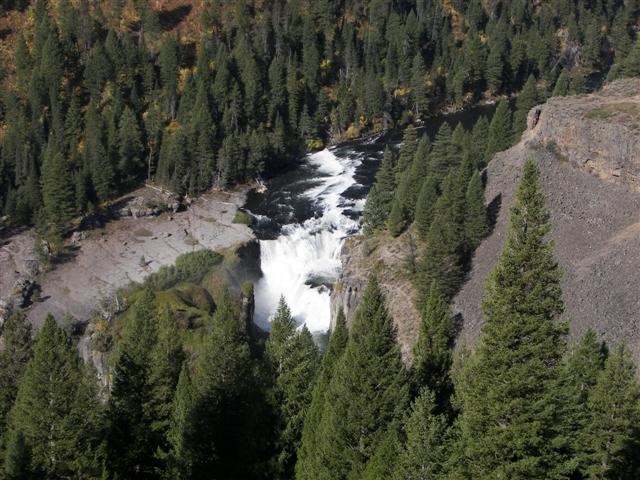 Lower Mesa Falls in Idaho #6 of 8 (#3227)