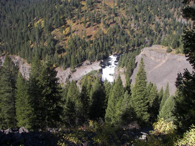 Lower Mesa Falls in Idaho #7 of 8 (#3228)
