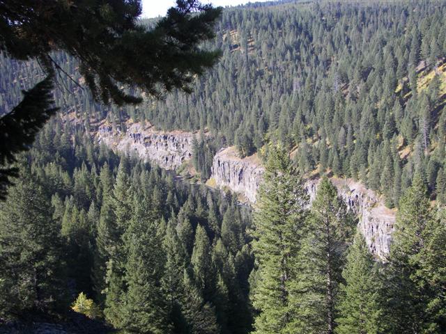 Lower Mesa Falls in Idaho #9 of 8 (#3230)