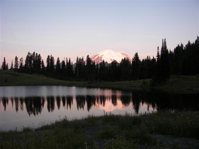 Mount Rainier seen from Lake Tipsoo #5 of 10 (#3588)