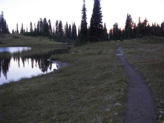 Lakes and streams in Mt. Rainier National Park #6 of 29 (#3603)