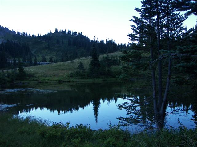 Lakes and streams in Mt. Rainier National Park #10 of 29 (#3610)
