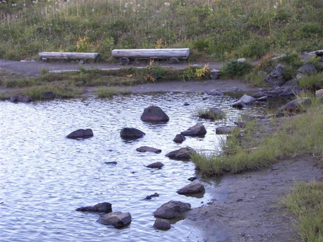 Lakes and streams in Mt. Rainier National Park #19 of 29 (#3636)