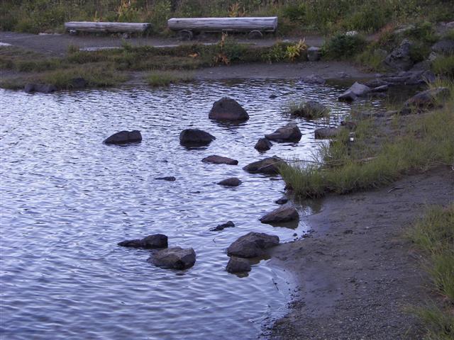 Lakes and streams in Mt. Rainier National Park #20 of 29 (#3637)