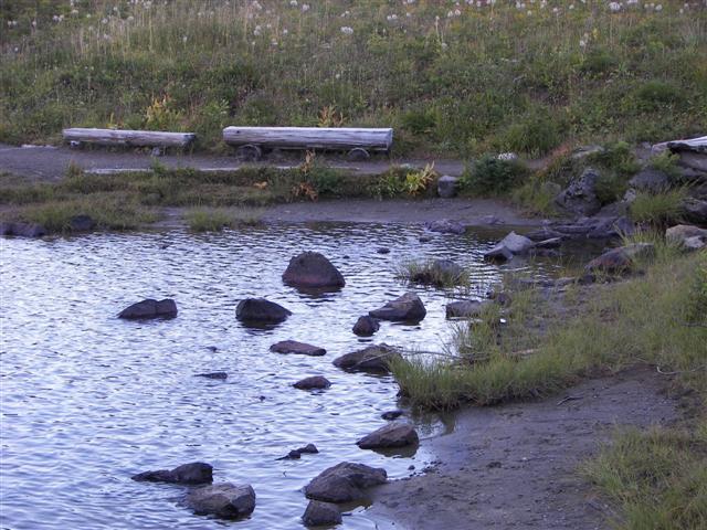 Lakes and streams in Mt. Rainier National Park #21 of 29 (#3638)