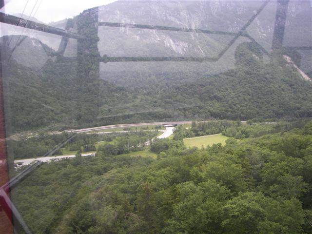 Cannon Mtn Aerial Tram:Base and going Up #5 of 11 (#1149)