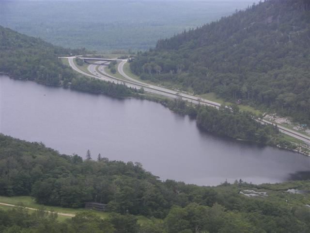 Cannon Mtn Aerial Tram:Base and going Up #7 of 11 (#1151)