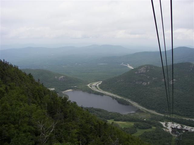 Cannon Mtn Aerial Tram:Base and going Up #11 of 11 (#1155)