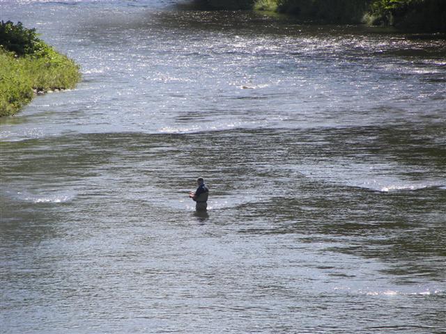 River running through Woodstock VT near Marsh Mansion #5 of 6 (#1265)
