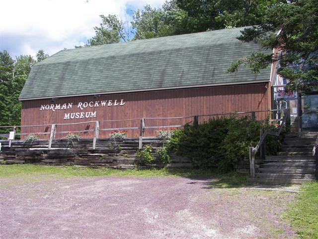 Exterior of Norman Rockwell Museum in Rutland VT #1 of 4 (#1316)