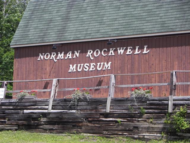Exterior of Norman Rockwell Museum in Rutland VT #2 of 4 (#1317)