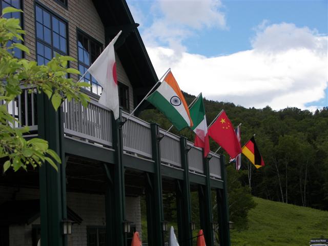 Flags at Great Glen Trails Visitor Center -- Guess the Countries! #1 of 3 (#1429)