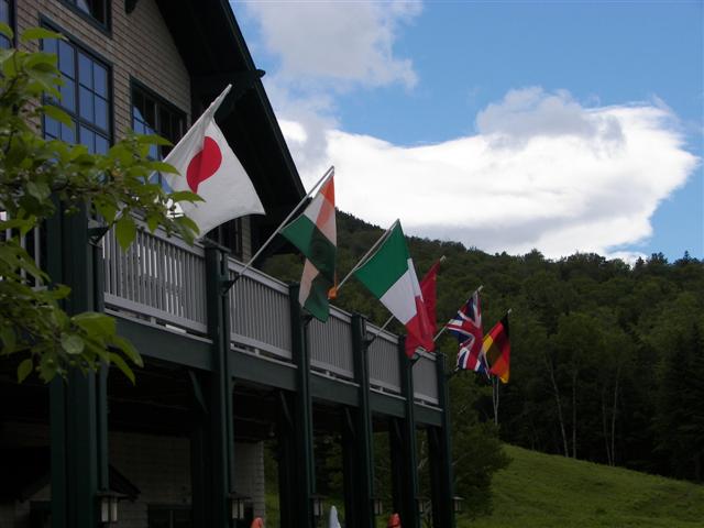 Flags at Great Glen Trails Visitor Center -- Guess the Countries! #2 of 3 (#1430)