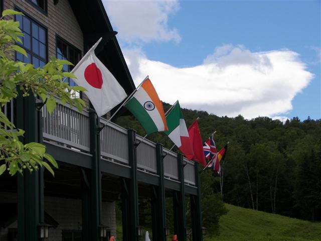 Flags at Great Glen Trails Visitor Center -- Guess the Countries! #3 of 3 (#1431)