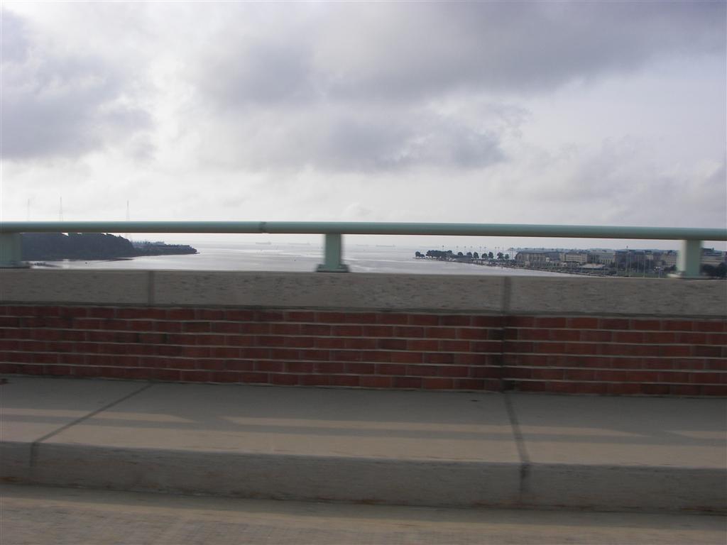 Attempt from the car on a bridge to get the Naval Academy #1 of 3 (#2126)