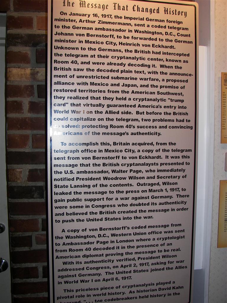 Cryptography Museum from the inside #6 of 6 (#2135)