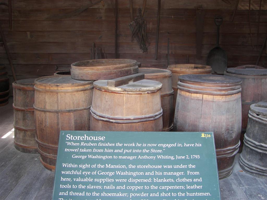 Storehouse barrels (#2177)