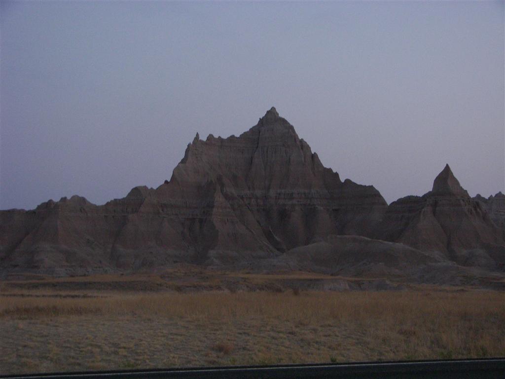 Geological formations in the Badlands 1 of 16 (#2242)