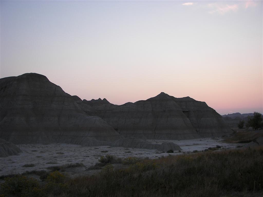 Geological formations in the Badlands 4 of 16 (#2247)
