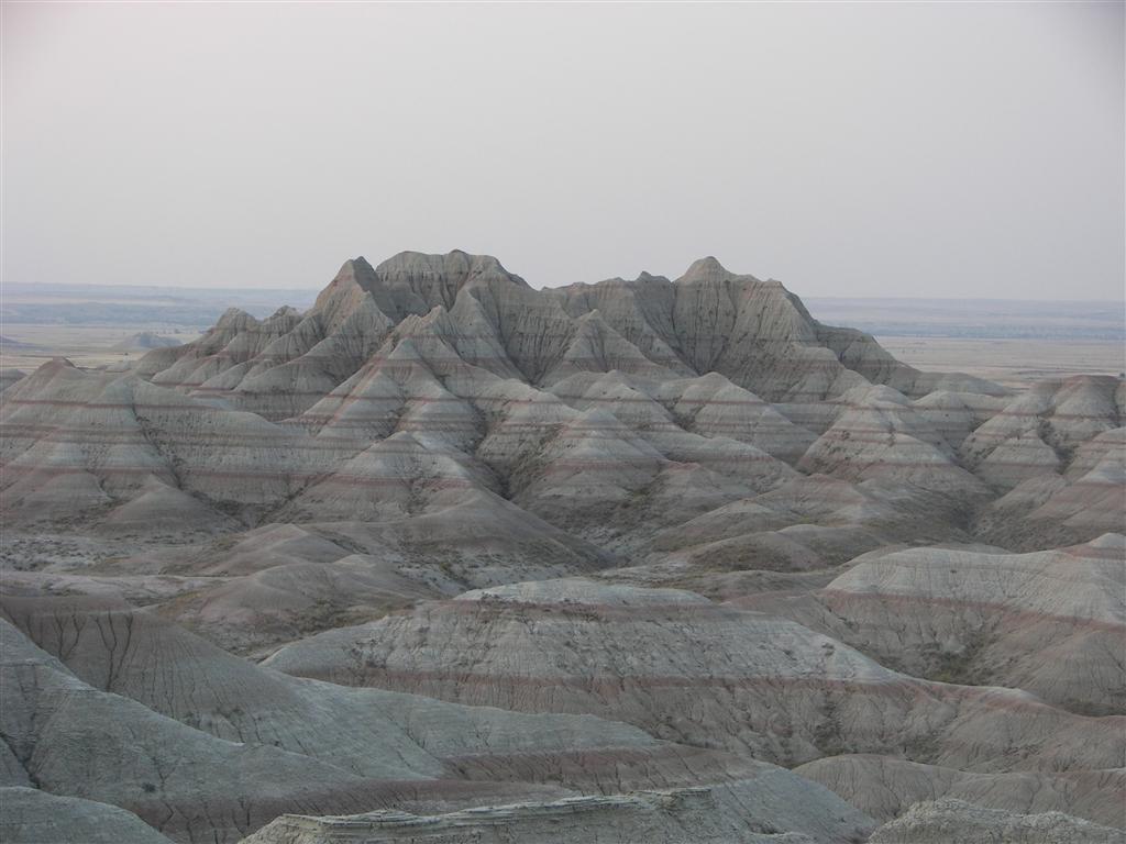 Geological formations in the Badlands 9 of 16 (#2256)
