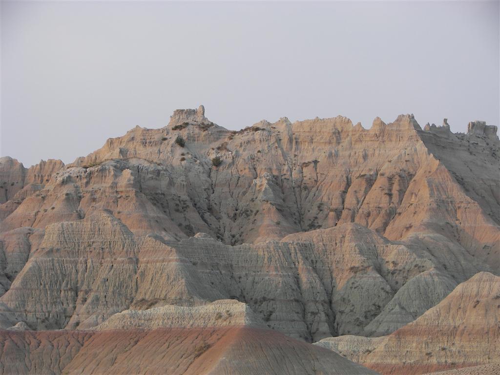 Geological formations in the Badlands 13 of 16 (#2261)
