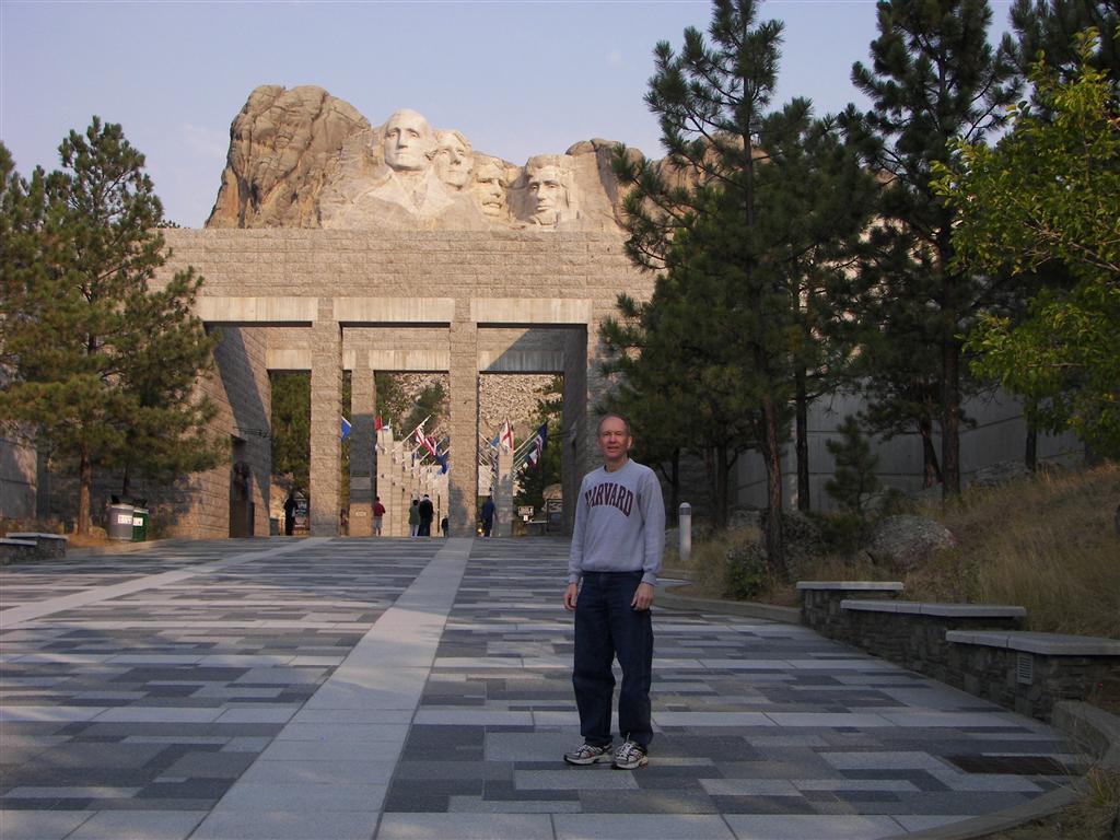 Larry Wilson at Mt. Rushmore 1 of 2 (#2275)
