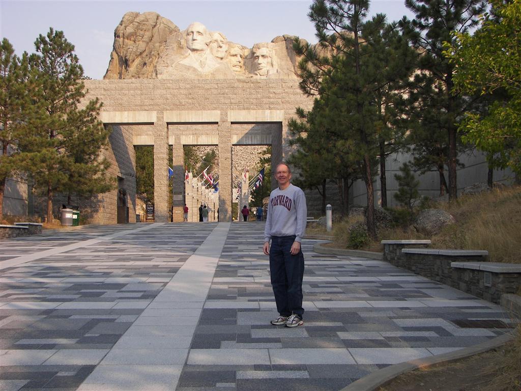 Larry Wilson at Mt. Rushmore 2 of 2 (#2276)