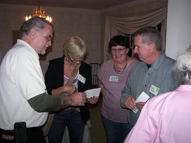 Cousins or siblings Eric Knudsen, Jody Deaton (wife of Chris), Teresa Rowe, Chris Deaton, Lelie Abraham (sister of Chris) and Karen Knudsen (sister of Eric) ( 27 of 33) (#2840)