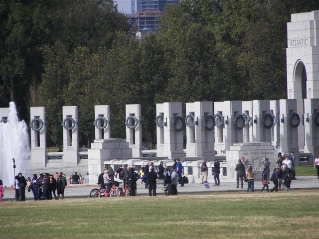 Vietnam Memorial (from a distance) (  1 of  2) (#2859)