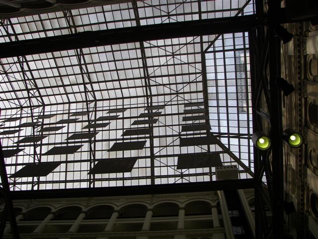 Looking out roof of Bell Tower bldg. (#2863)