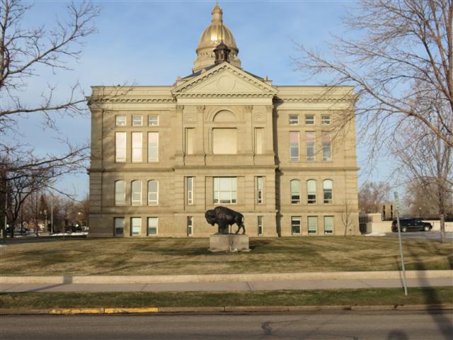 Wyoming State Capitol in Cheyenne ( 2 of  4) (#0273)