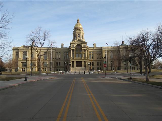 Wyoming State Capitol in Cheyenne ( 1 of  4) (#0277)
