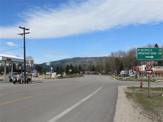 Historic area of Idaho City (two streets, population 456) ( 3 of 19) (#0390)