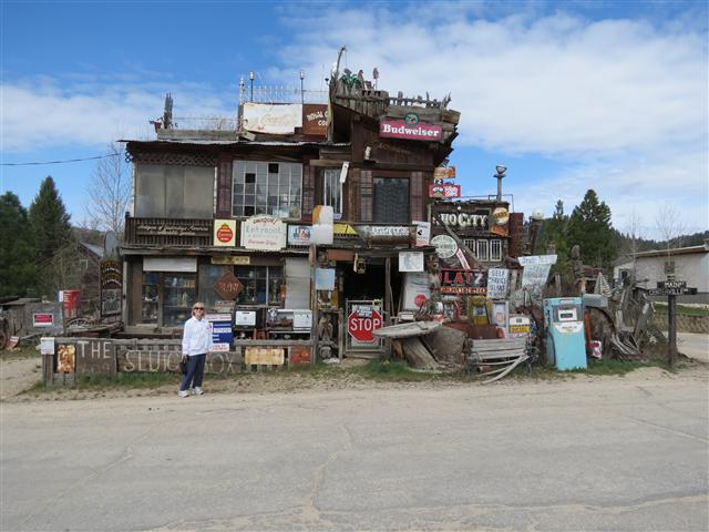 Historic area of Idaho City (two streets, population 456) ( 7 of 19) (#0394)
