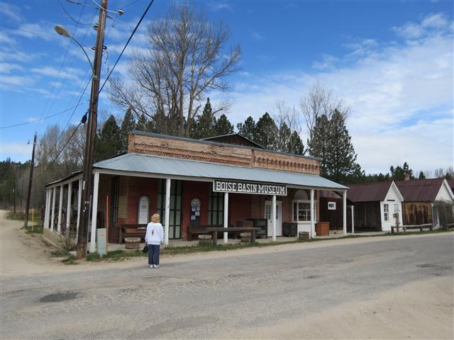 Historic area of Idaho City (two streets, population 456) ( 14 of 19) (#0402)