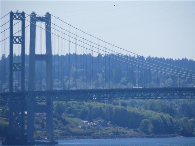 Narrows Bridge in Tacoma (it collapsed some years ago) ( 2 of 8) (#0561)