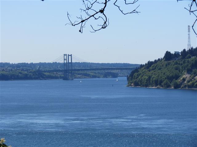 Narrows Bridge in Tacoma (it collapsed some years ago) ( 3 of 8) (#0562)