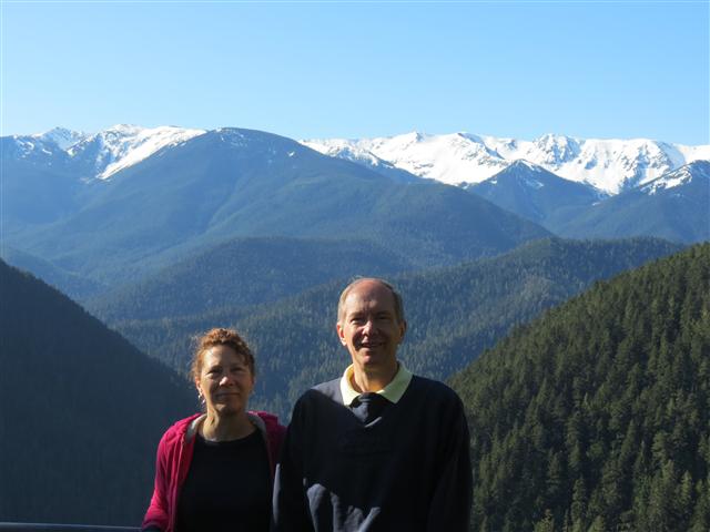 Hurricane Ridge section of Olympic National Park -- Jan and Larry ( 14 of 31) (#0619)