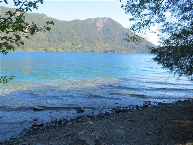 Crescent Lake in north central Olympic National Park ( 1 of 22) (#0638)