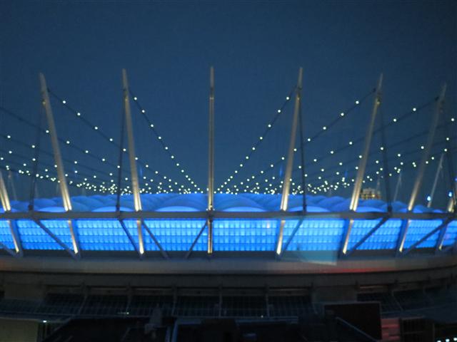 Vancouver Civic Center at night ( 1 of 1) (#0844)