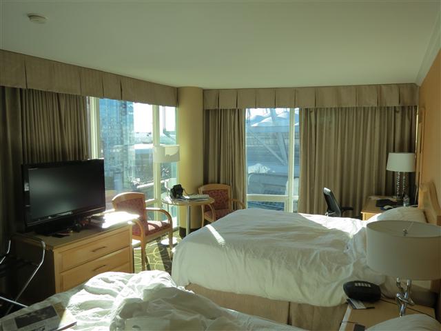 Hotel room and seagull visitors ( 2 of 3) (#0847)