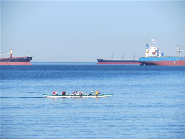 Sea Wall walk/bike path leading to Stanley Park in downtown Vancouver ( 9 of 19) (#0857)