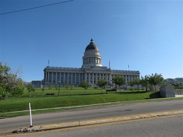 Utah State Capitol in Salt Lake City ( 2 of 5) (#0990)