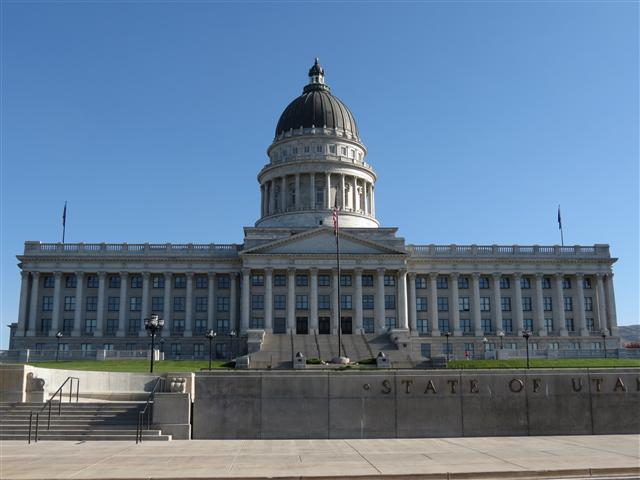 Utah State Capitol in Salt Lake City ( 4 of 5) (#0992)
