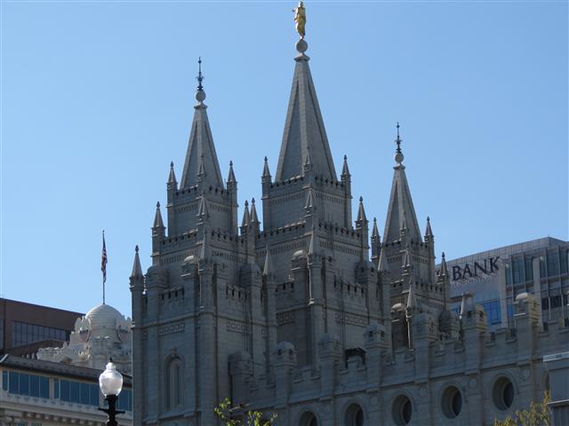LDS Temple in Salt Lake City ( 1 of 6) (#0995)