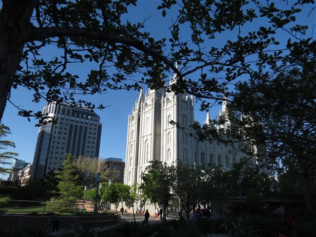 LDS Temple in Salt Lake City ( 3 of 6) (#0998)